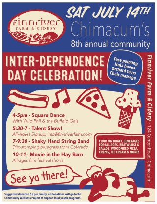 2018 Chimacum Interdependence Day Poster 2